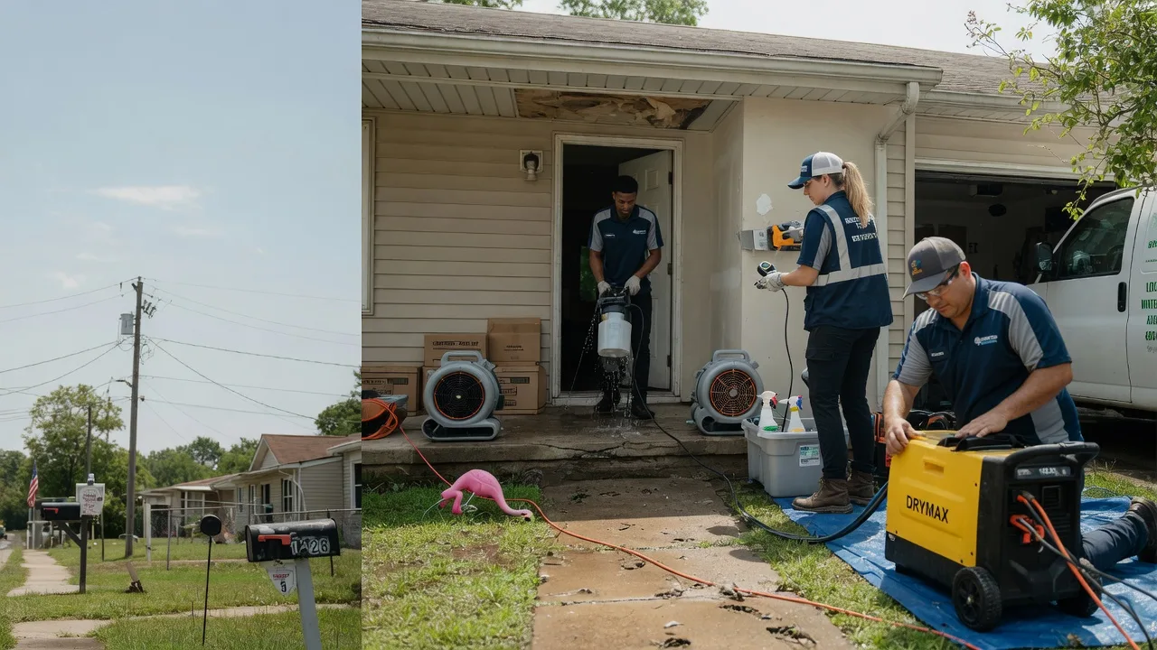Storm Damage Water Removal in Keller, TX near me